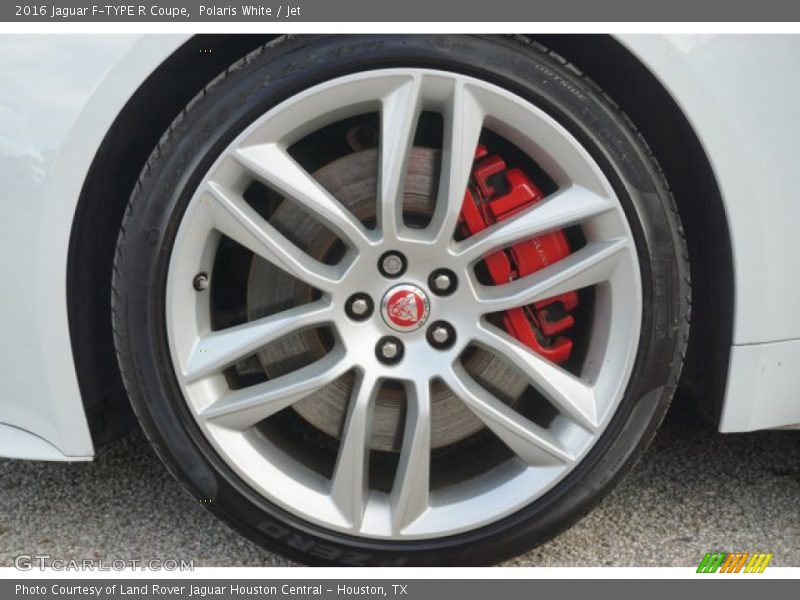 Polaris White / Jet 2016 Jaguar F-TYPE R Coupe