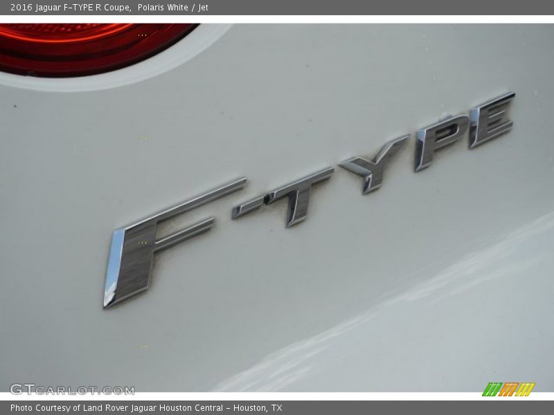Polaris White / Jet 2016 Jaguar F-TYPE R Coupe