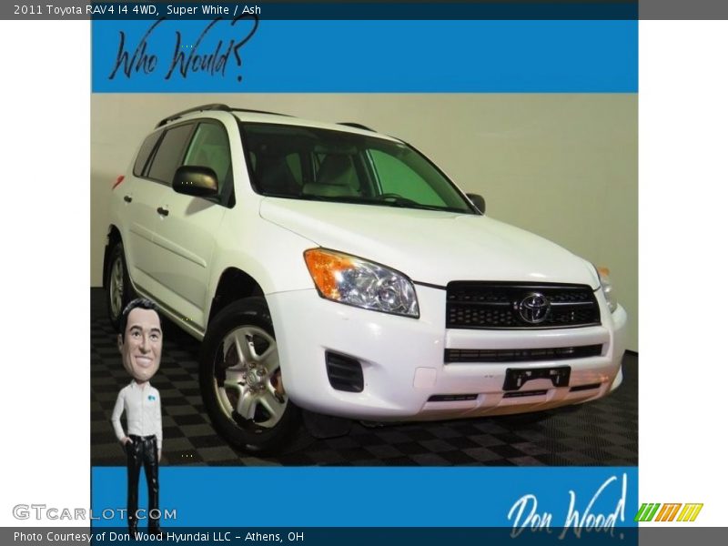Super White / Ash 2011 Toyota RAV4 I4 4WD