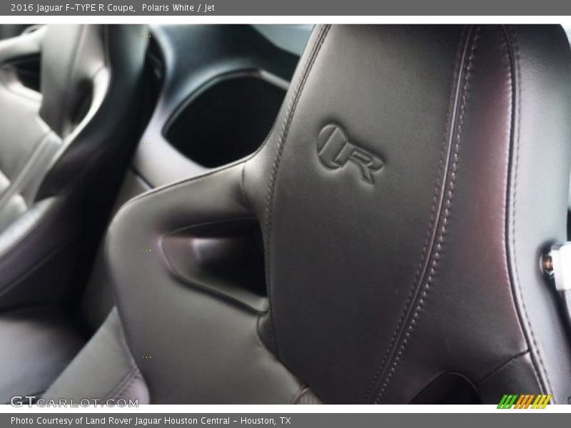Polaris White / Jet 2016 Jaguar F-TYPE R Coupe