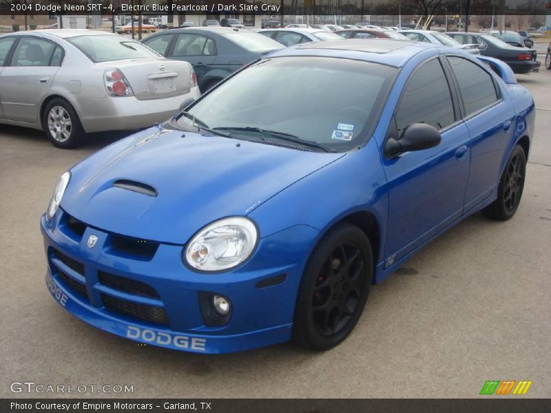 Electric Blue Pearlcoat / Dark Slate Gray 2004 Dodge Neon SRT-4
