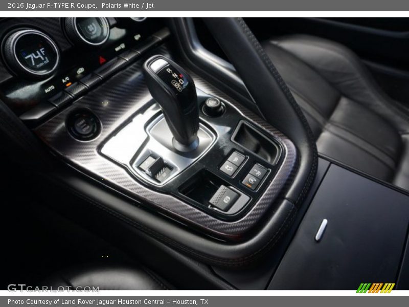 Polaris White / Jet 2016 Jaguar F-TYPE R Coupe