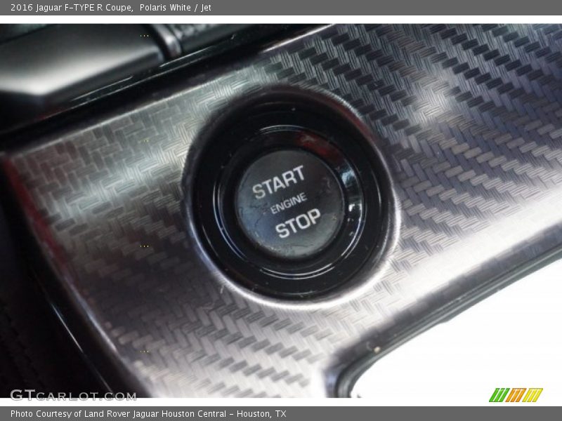 Polaris White / Jet 2016 Jaguar F-TYPE R Coupe