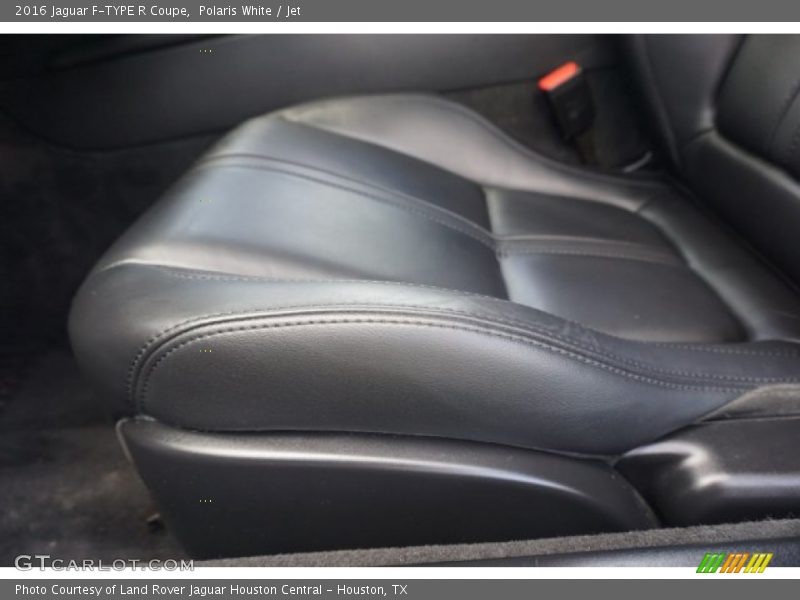Polaris White / Jet 2016 Jaguar F-TYPE R Coupe