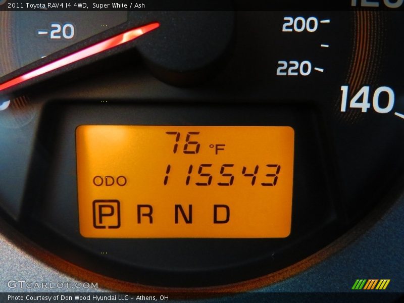 Super White / Ash 2011 Toyota RAV4 I4 4WD