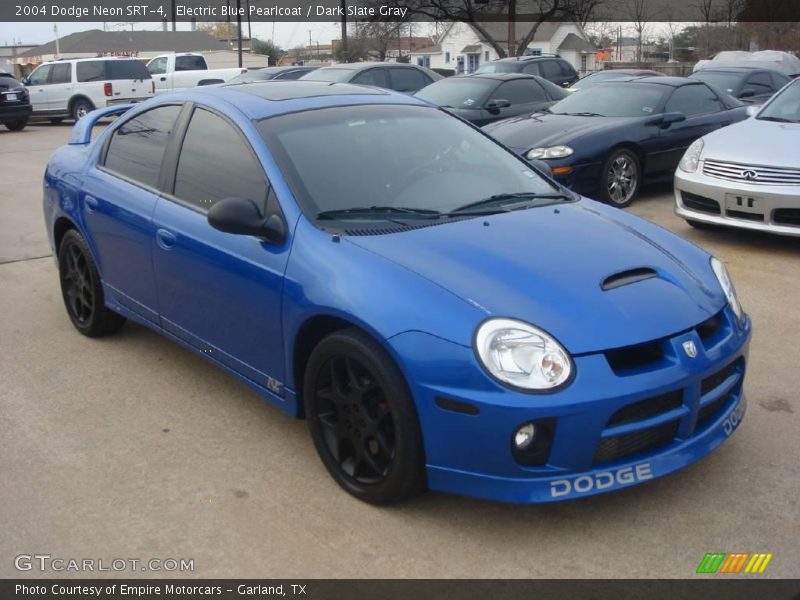 Electric Blue Pearlcoat / Dark Slate Gray 2004 Dodge Neon SRT-4