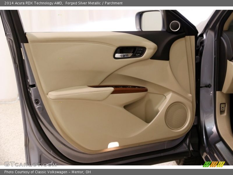 Forged Silver Metallic / Parchment 2014 Acura RDX Technology AWD