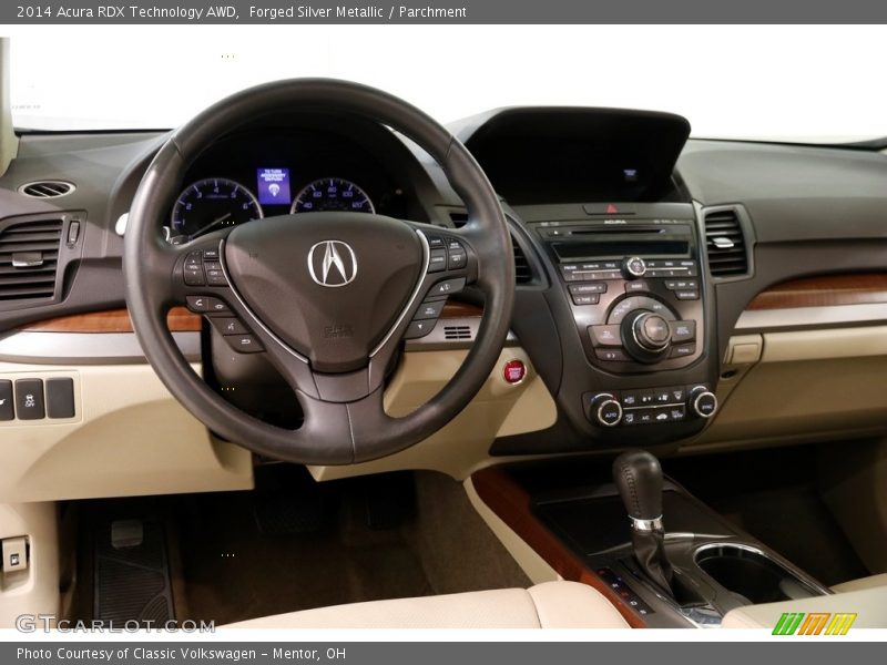 Forged Silver Metallic / Parchment 2014 Acura RDX Technology AWD