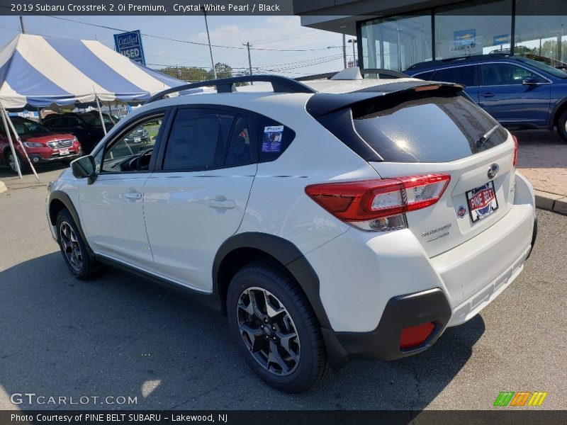 Crystal White Pearl / Black 2019 Subaru Crosstrek 2.0i Premium