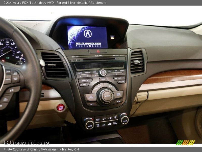 Forged Silver Metallic / Parchment 2014 Acura RDX Technology AWD