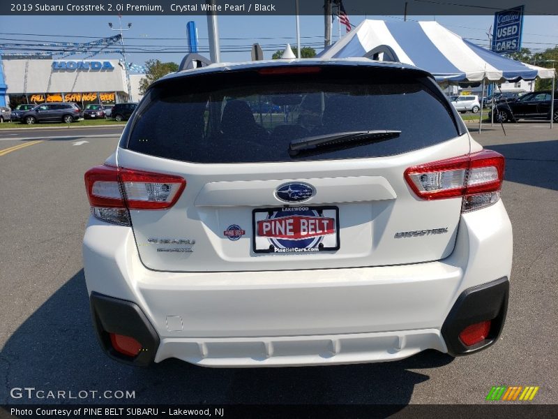 Crystal White Pearl / Black 2019 Subaru Crosstrek 2.0i Premium