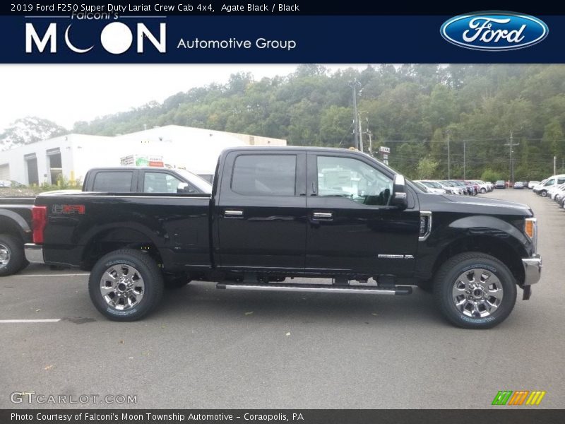 Agate Black / Black 2019 Ford F250 Super Duty Lariat Crew Cab 4x4