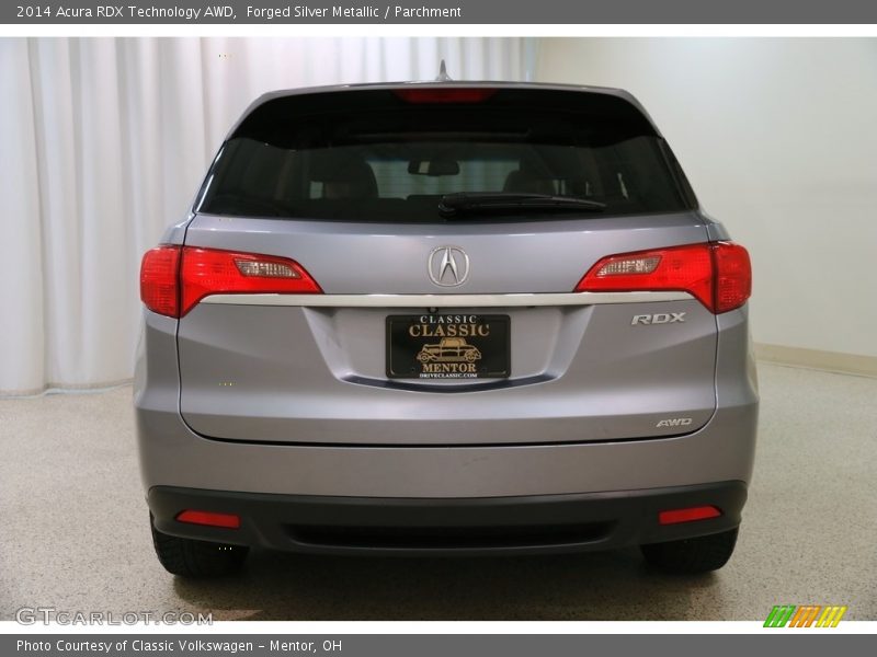 Forged Silver Metallic / Parchment 2014 Acura RDX Technology AWD