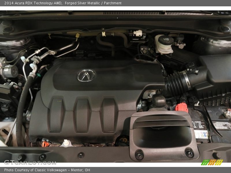 Forged Silver Metallic / Parchment 2014 Acura RDX Technology AWD