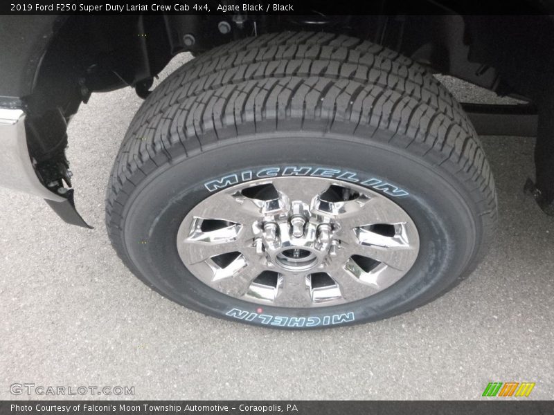 Agate Black / Black 2019 Ford F250 Super Duty Lariat Crew Cab 4x4