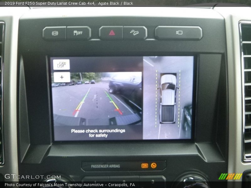 Agate Black / Black 2019 Ford F250 Super Duty Lariat Crew Cab 4x4