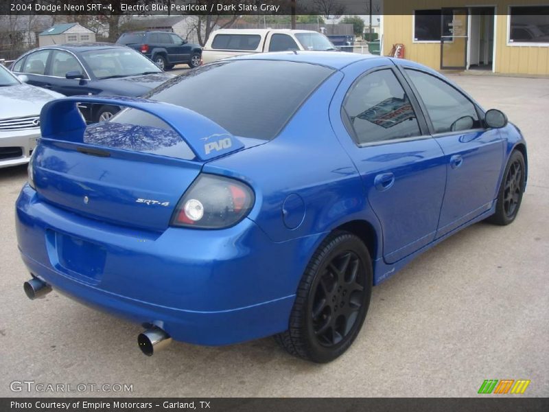 Electric Blue Pearlcoat / Dark Slate Gray 2004 Dodge Neon SRT-4