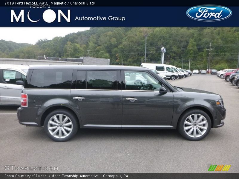 Magnetic / Charcoal Black 2019 Ford Flex SEL AWD