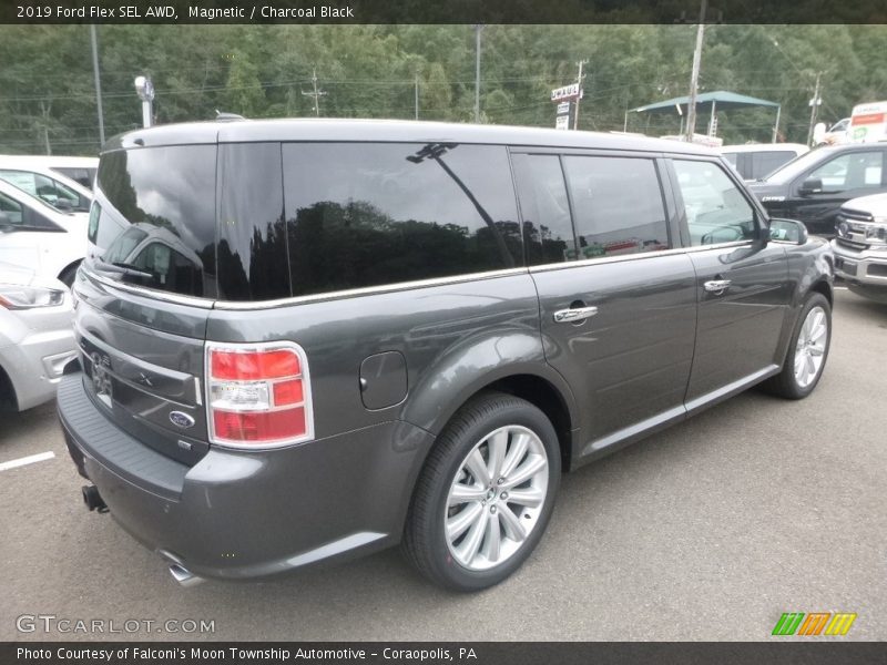 Magnetic / Charcoal Black 2019 Ford Flex SEL AWD