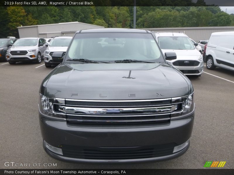 Magnetic / Charcoal Black 2019 Ford Flex SEL AWD