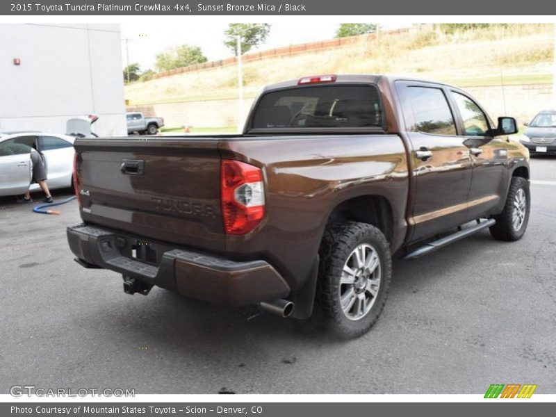 Sunset Bronze Mica / Black 2015 Toyota Tundra Platinum CrewMax 4x4