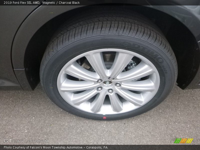 Magnetic / Charcoal Black 2019 Ford Flex SEL AWD