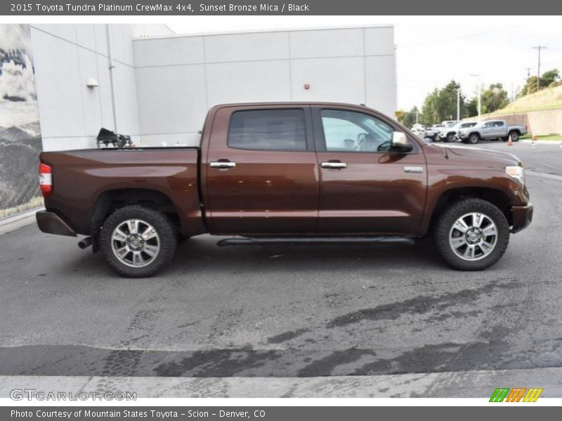 Sunset Bronze Mica / Black 2015 Toyota Tundra Platinum CrewMax 4x4
