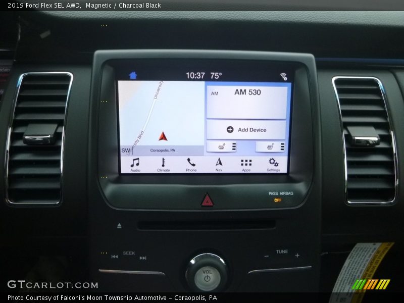 Magnetic / Charcoal Black 2019 Ford Flex SEL AWD