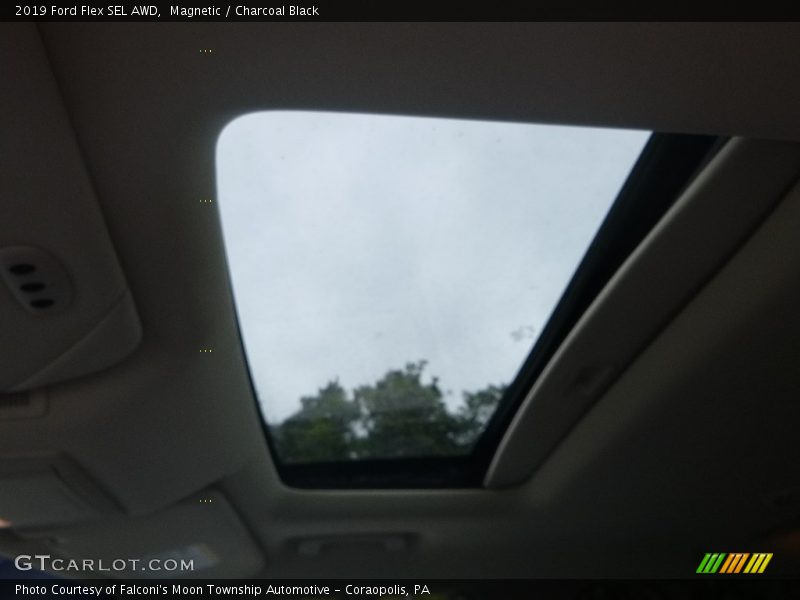 Magnetic / Charcoal Black 2019 Ford Flex SEL AWD