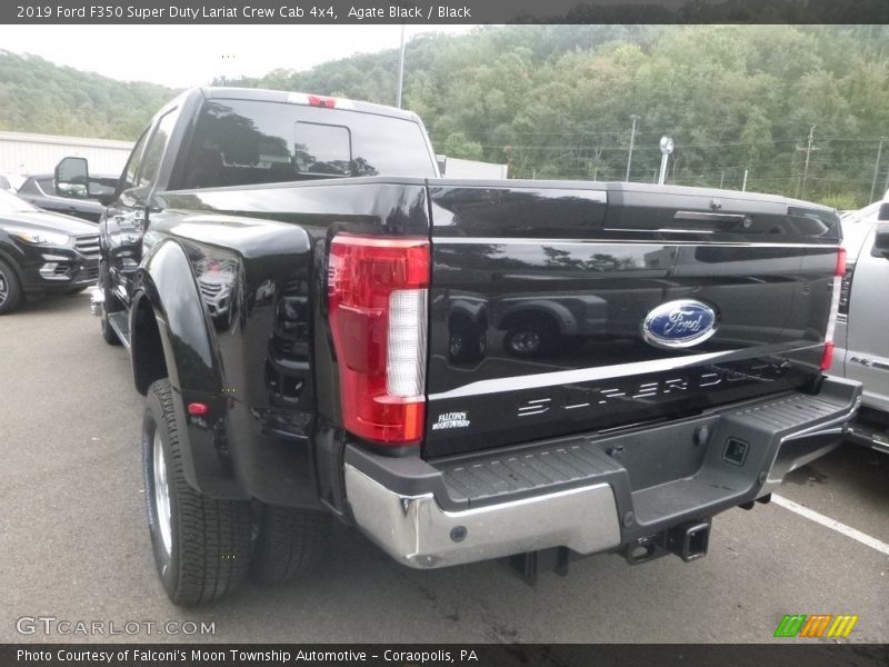 Agate Black / Black 2019 Ford F350 Super Duty Lariat Crew Cab 4x4