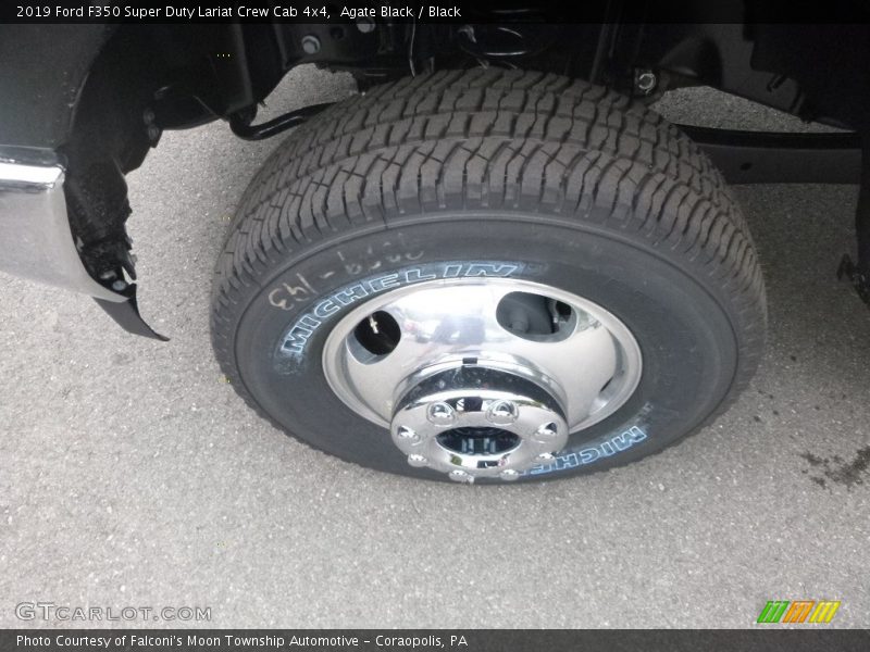 Agate Black / Black 2019 Ford F350 Super Duty Lariat Crew Cab 4x4