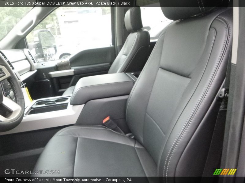 Front Seat of 2019 F350 Super Duty Lariat Crew Cab 4x4