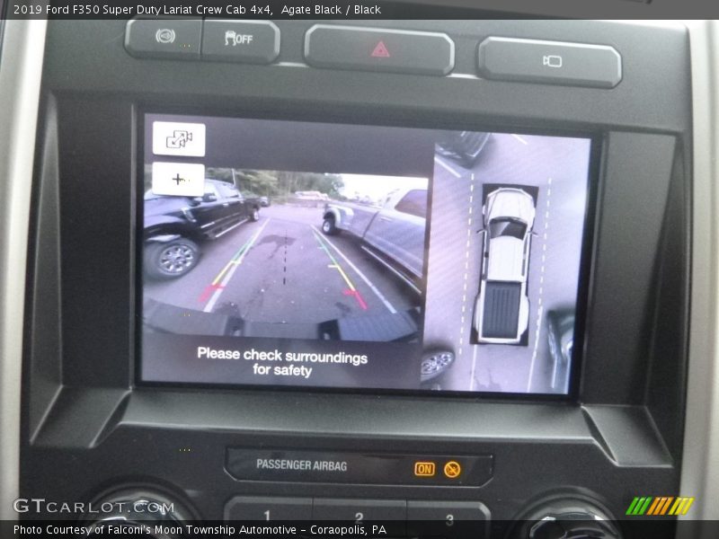 Agate Black / Black 2019 Ford F350 Super Duty Lariat Crew Cab 4x4