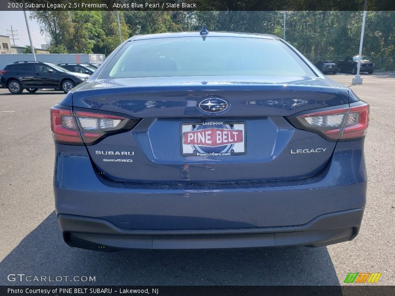 Abyss Blue Pearl / Slate Black 2020 Subaru Legacy 2.5i Premium