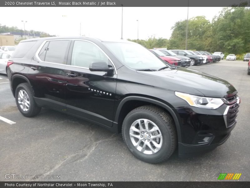 Mosaic Black Metallic / Jet Black 2020 Chevrolet Traverse LS
