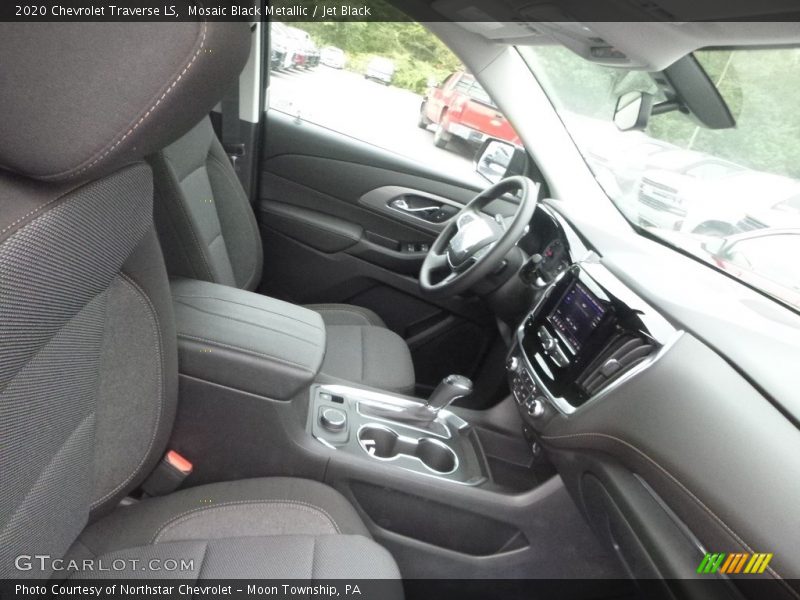 Mosaic Black Metallic / Jet Black 2020 Chevrolet Traverse LS