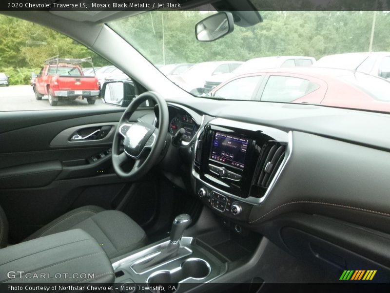 Mosaic Black Metallic / Jet Black 2020 Chevrolet Traverse LS