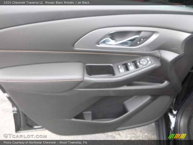 Mosaic Black Metallic / Jet Black 2020 Chevrolet Traverse LS