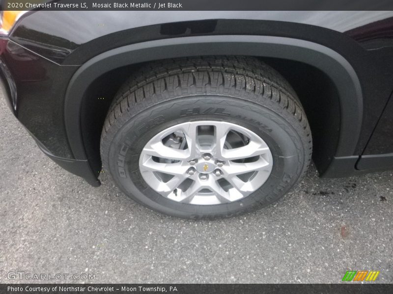 Mosaic Black Metallic / Jet Black 2020 Chevrolet Traverse LS