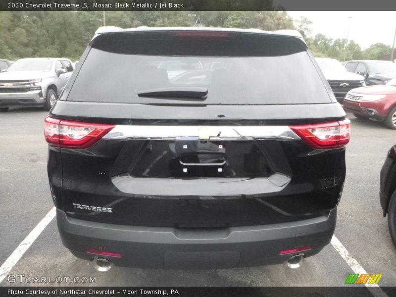 Mosaic Black Metallic / Jet Black 2020 Chevrolet Traverse LS