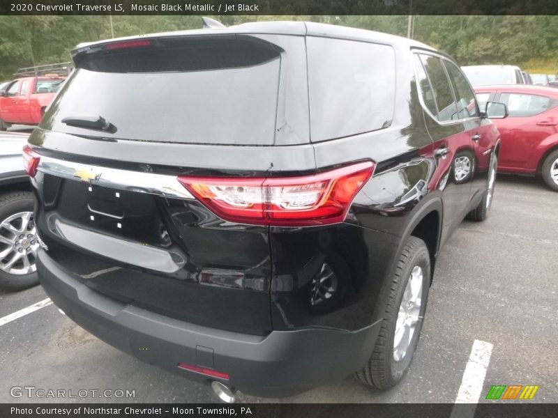 Mosaic Black Metallic / Jet Black 2020 Chevrolet Traverse LS