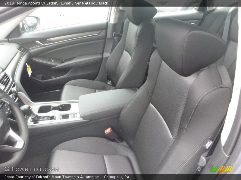 Front Seat of 2019 Accord LX Sedan