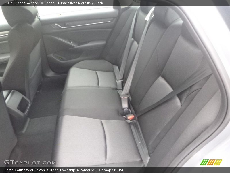 Rear Seat of 2019 Accord LX Sedan