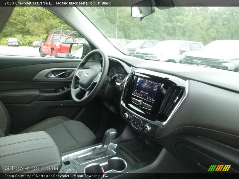 Mosaic Black Metallic / Jet Black 2020 Chevrolet Traverse LS
