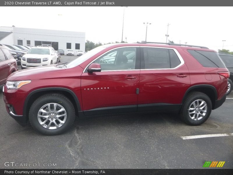  2020 Traverse LT AWD Cajun Red Tintcoat