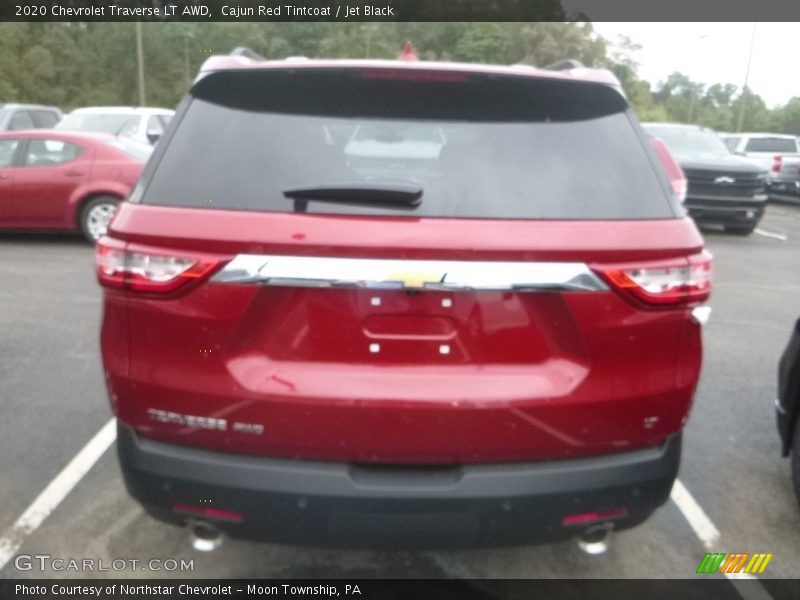 Cajun Red Tintcoat / Jet Black 2020 Chevrolet Traverse LT AWD