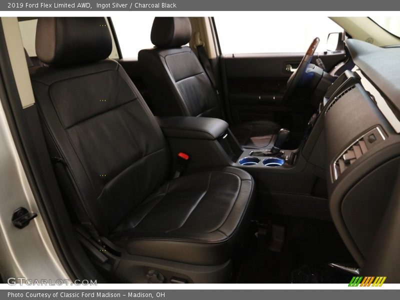 Ingot Silver / Charcoal Black 2019 Ford Flex Limited AWD
