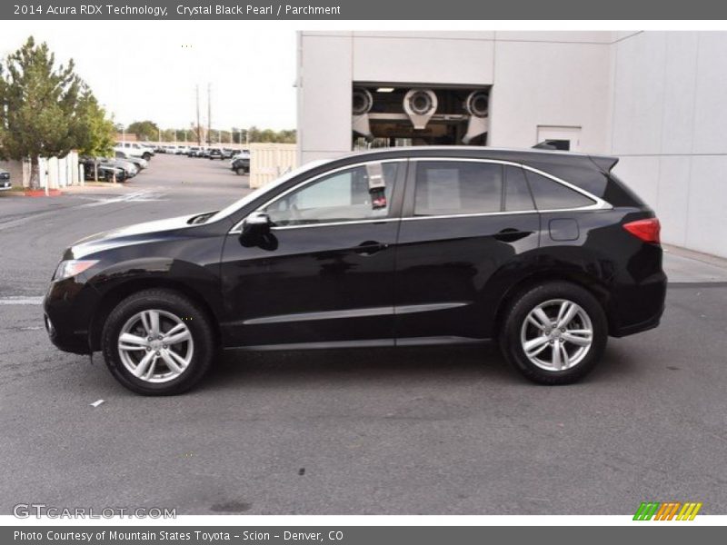 Crystal Black Pearl / Parchment 2014 Acura RDX Technology