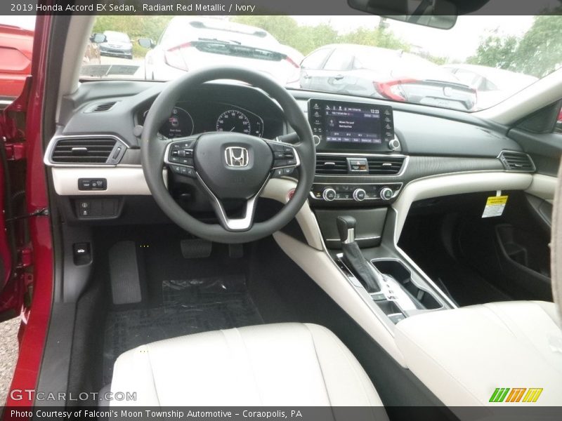  2019 Accord EX Sedan Ivory Interior