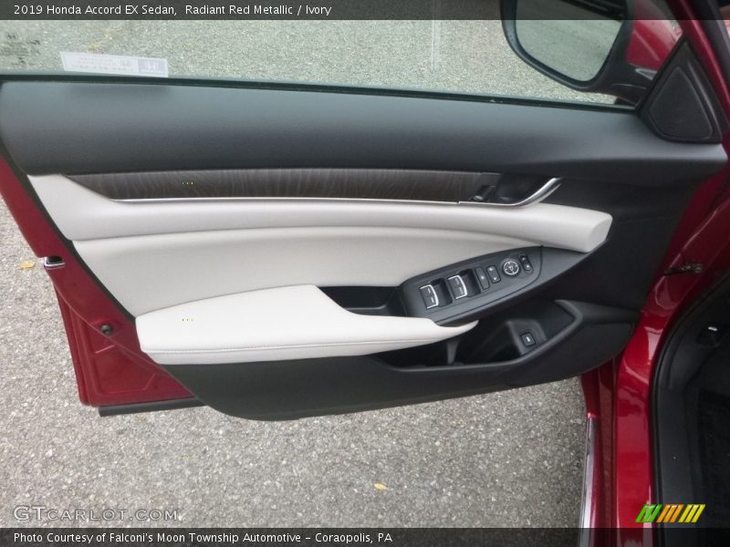 Door Panel of 2019 Accord EX Sedan